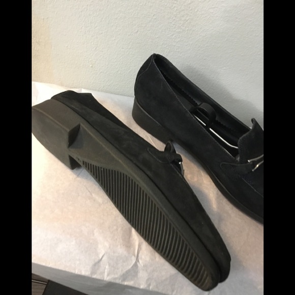 Black Suede Loafers - Picture 2 of 3